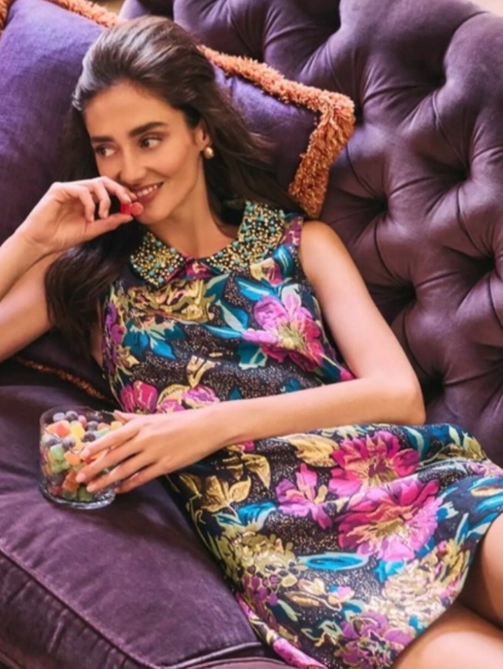Lilly Pulitzer Kelliana Beaded Shift Dress 12 NWT